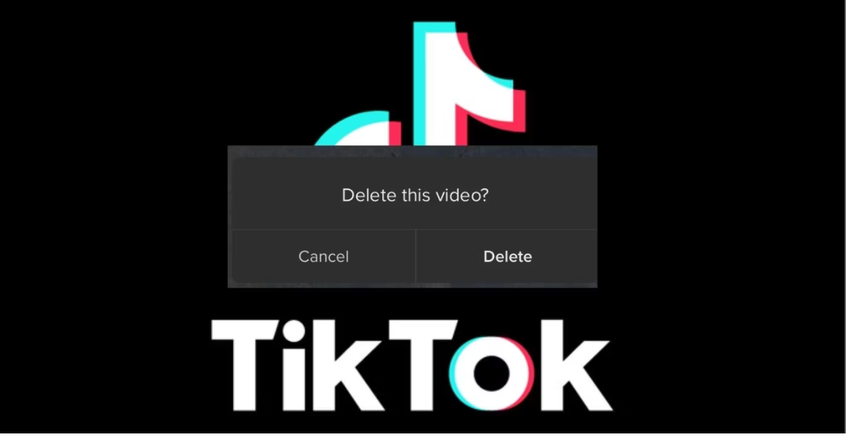delete tiktok videos